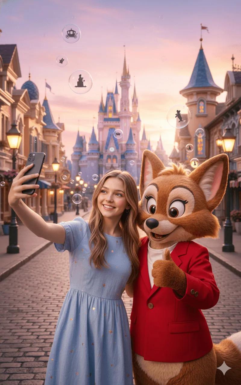 "Objective": "Create a joyful, cinematic fantasy photograph s...