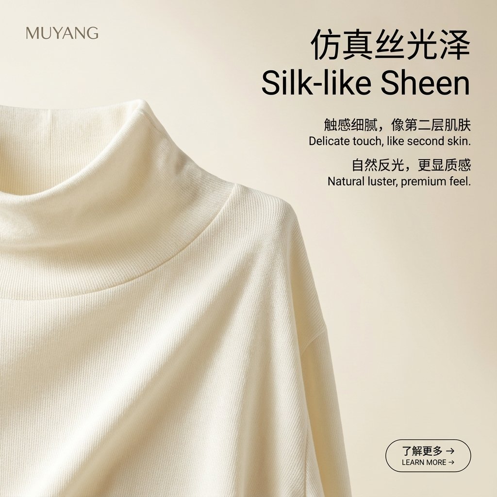 9:16 portrait-oriented, high-end minimalist fashion product poster. Soft studio natural daylight, warm off-white gradient background (cream and oatmeal), the image is extremely clean. Delicate Asian female model (...). 3