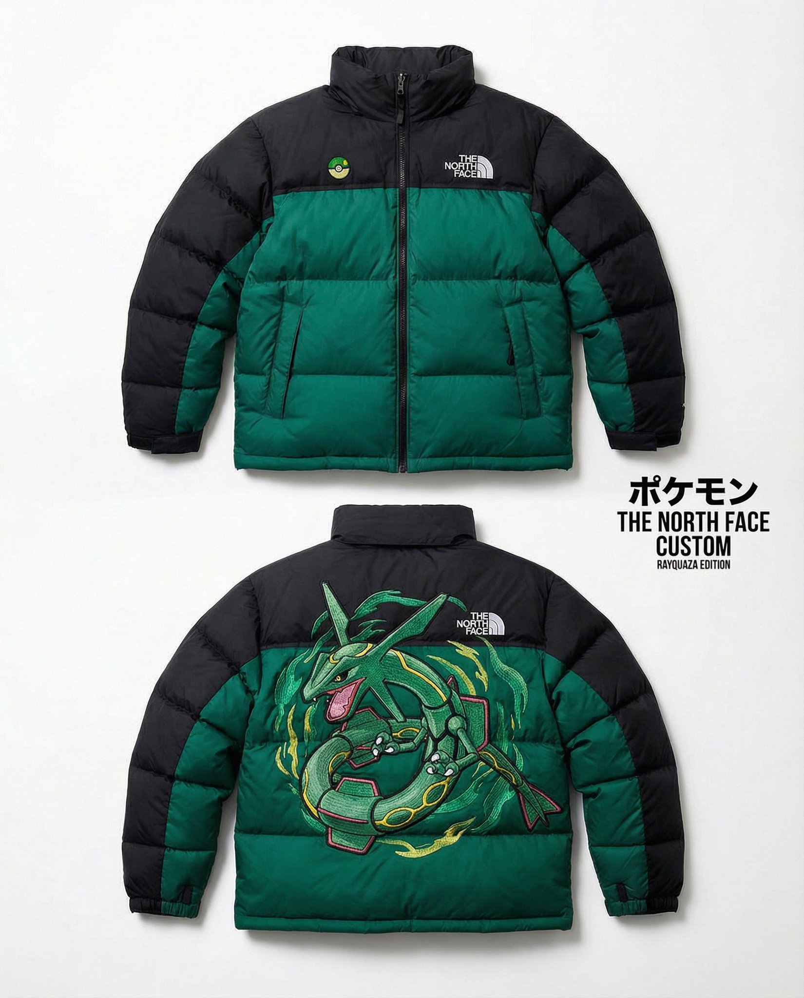 High end editorial product shot of a custom The North Face Nu... 3