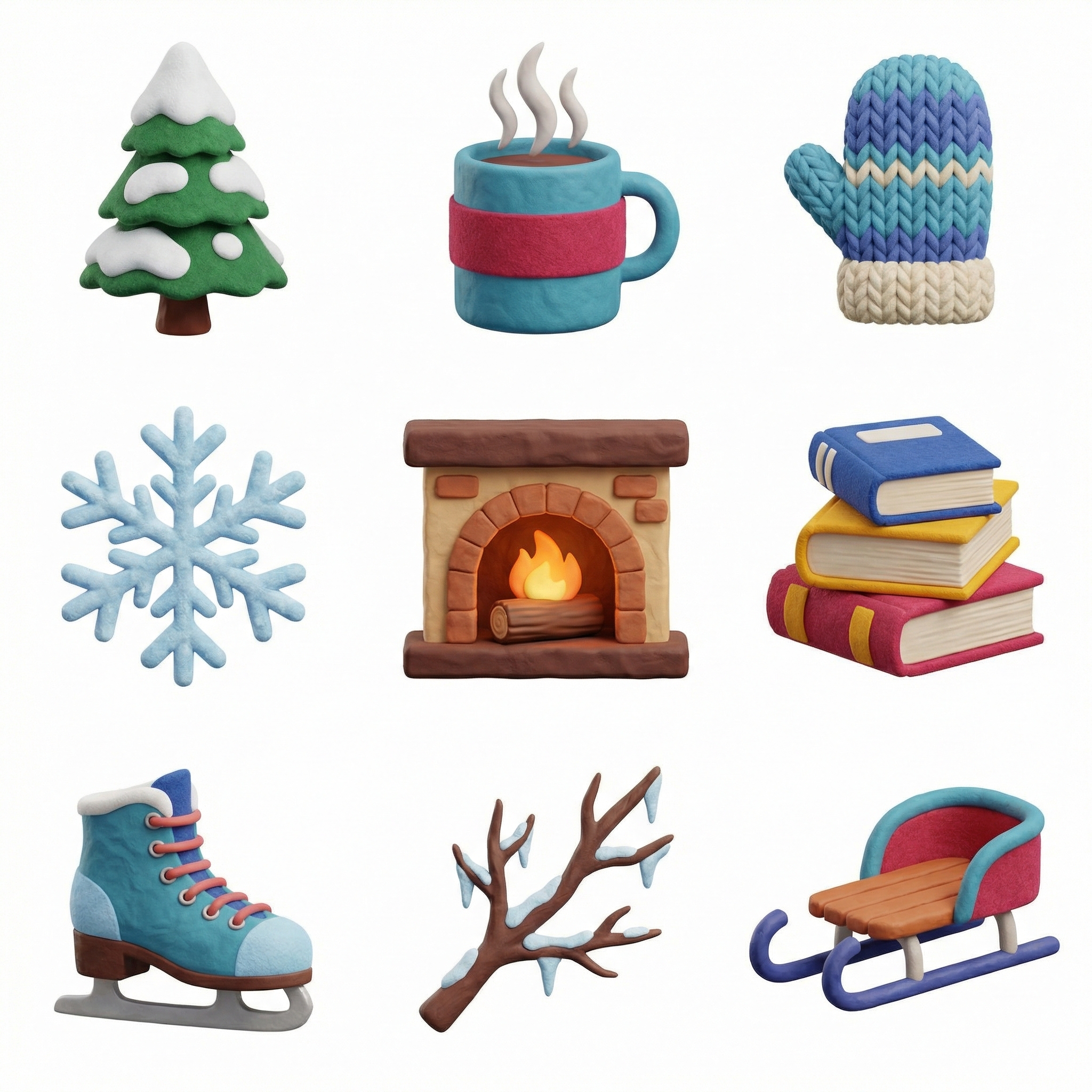 Create a collection of icons representing [a theme], they bel... 3