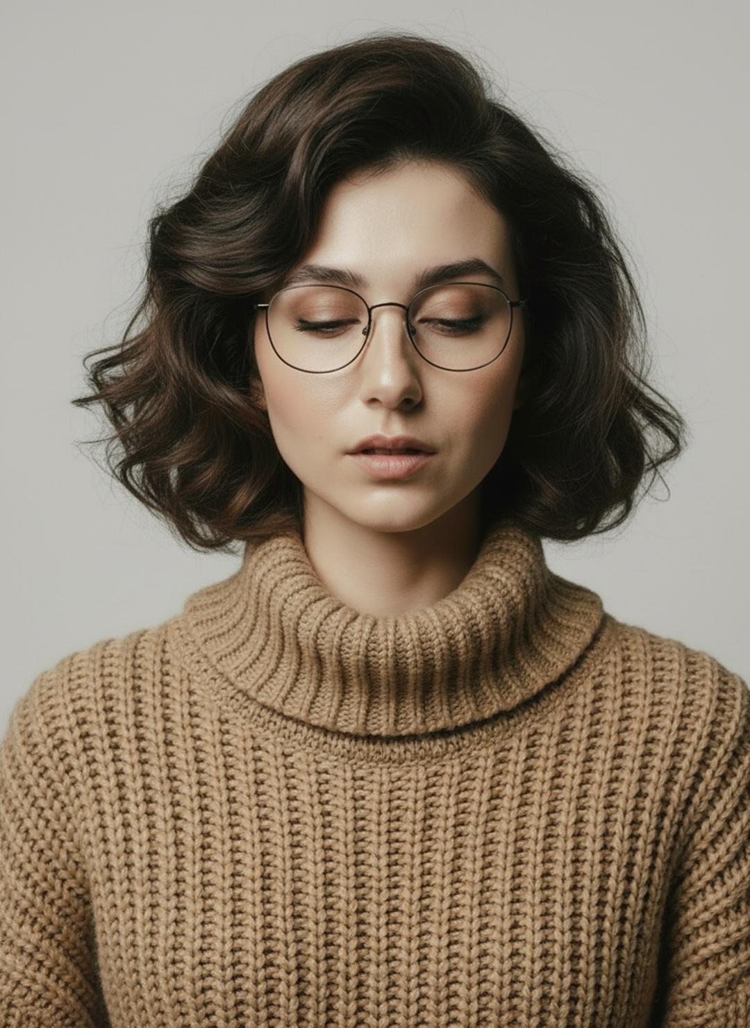 "Objective": "Create a minimalist fashion studio portrait ser... 4