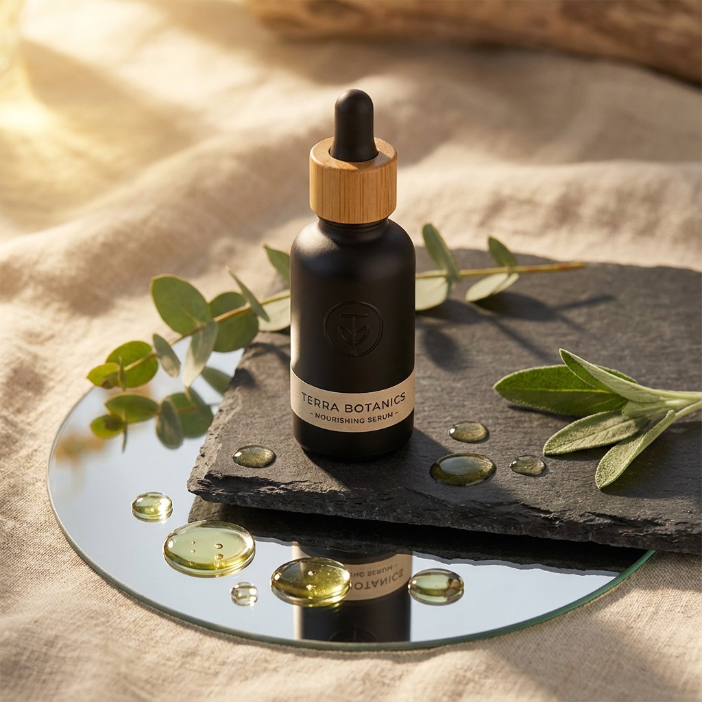 A high end editorial studio photograph of a (PRODUCT FORM, e.... 3