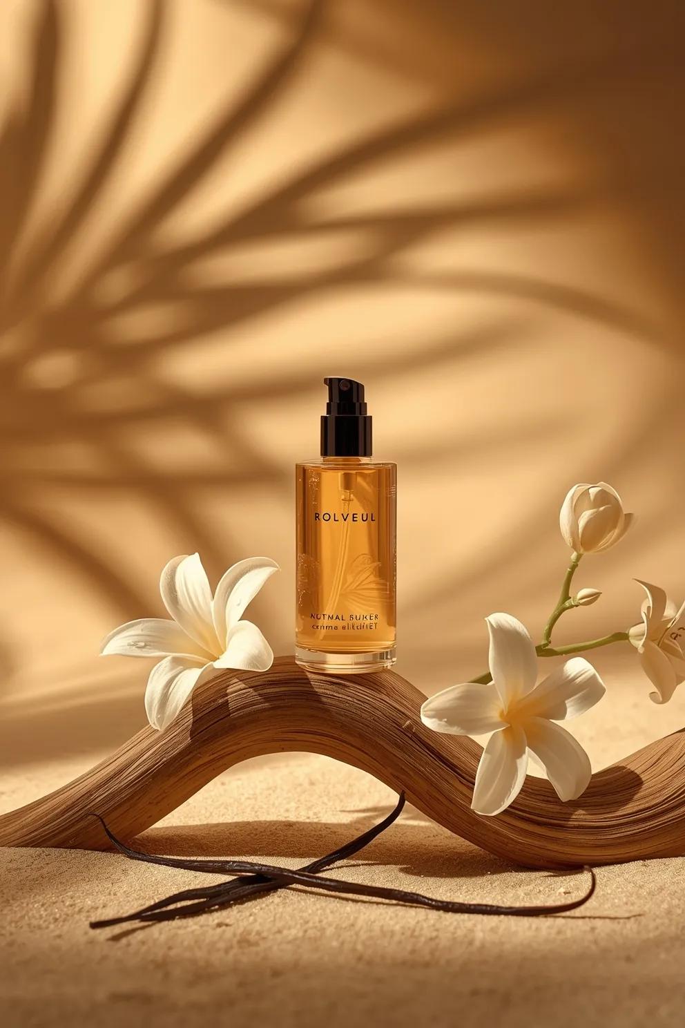 Ultra cinematic luxury skincare product photography of a tran... 2