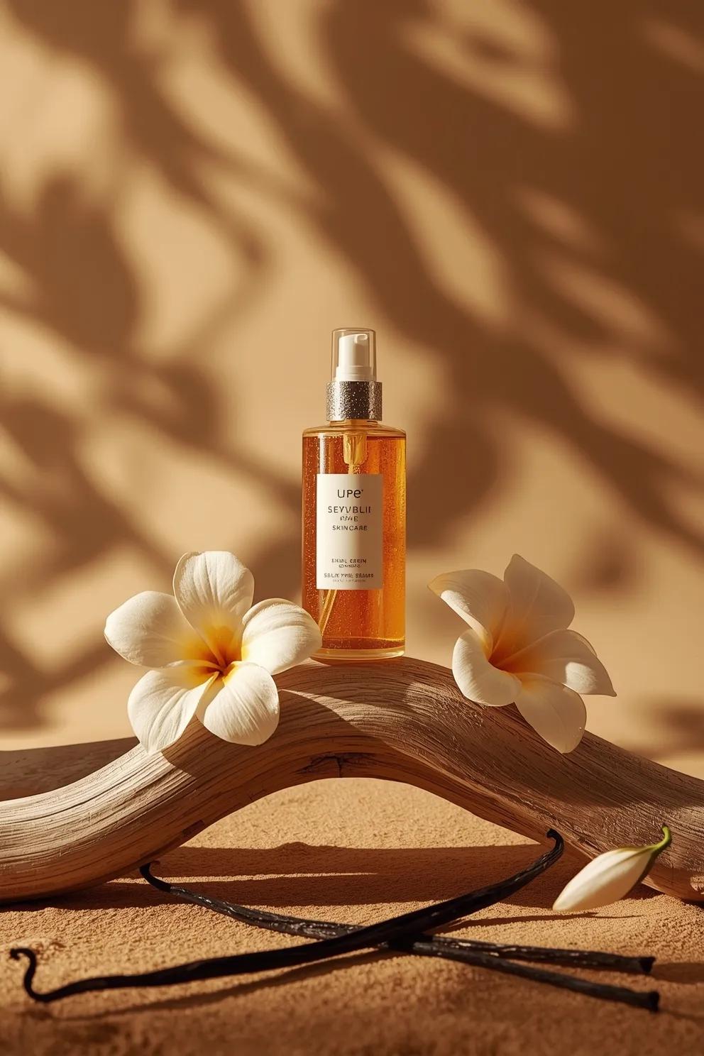 Ultra cinematic luxury skincare product photography of a tran... 3
