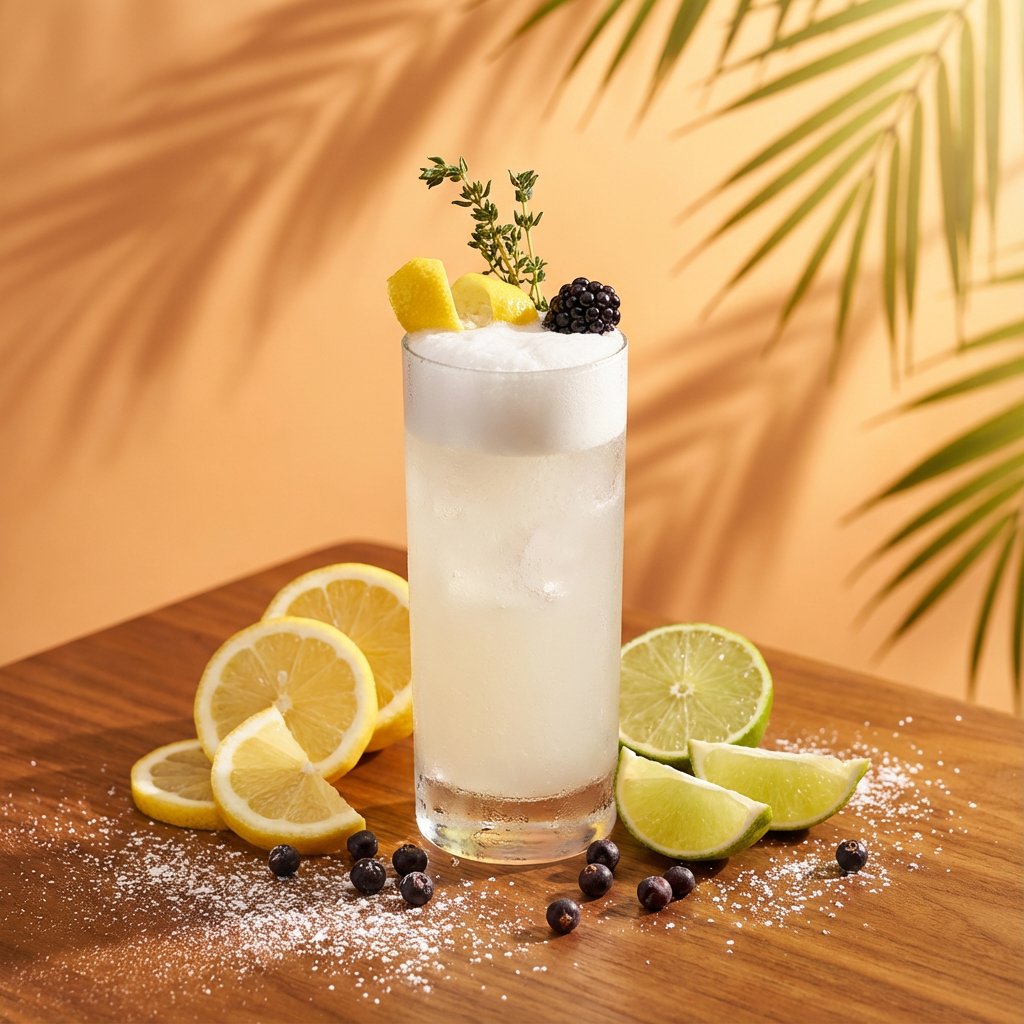 A high end studio photograph of a [YOUR COCKTAIL], shot from... 2