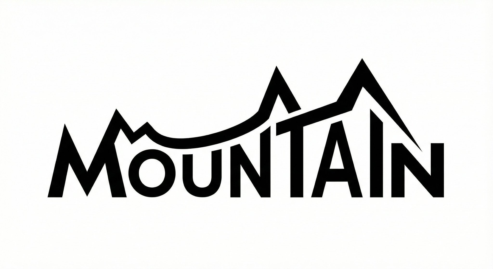 A minimalist logo design where the word "[WORD]" is transformed into a physical object related t... 3