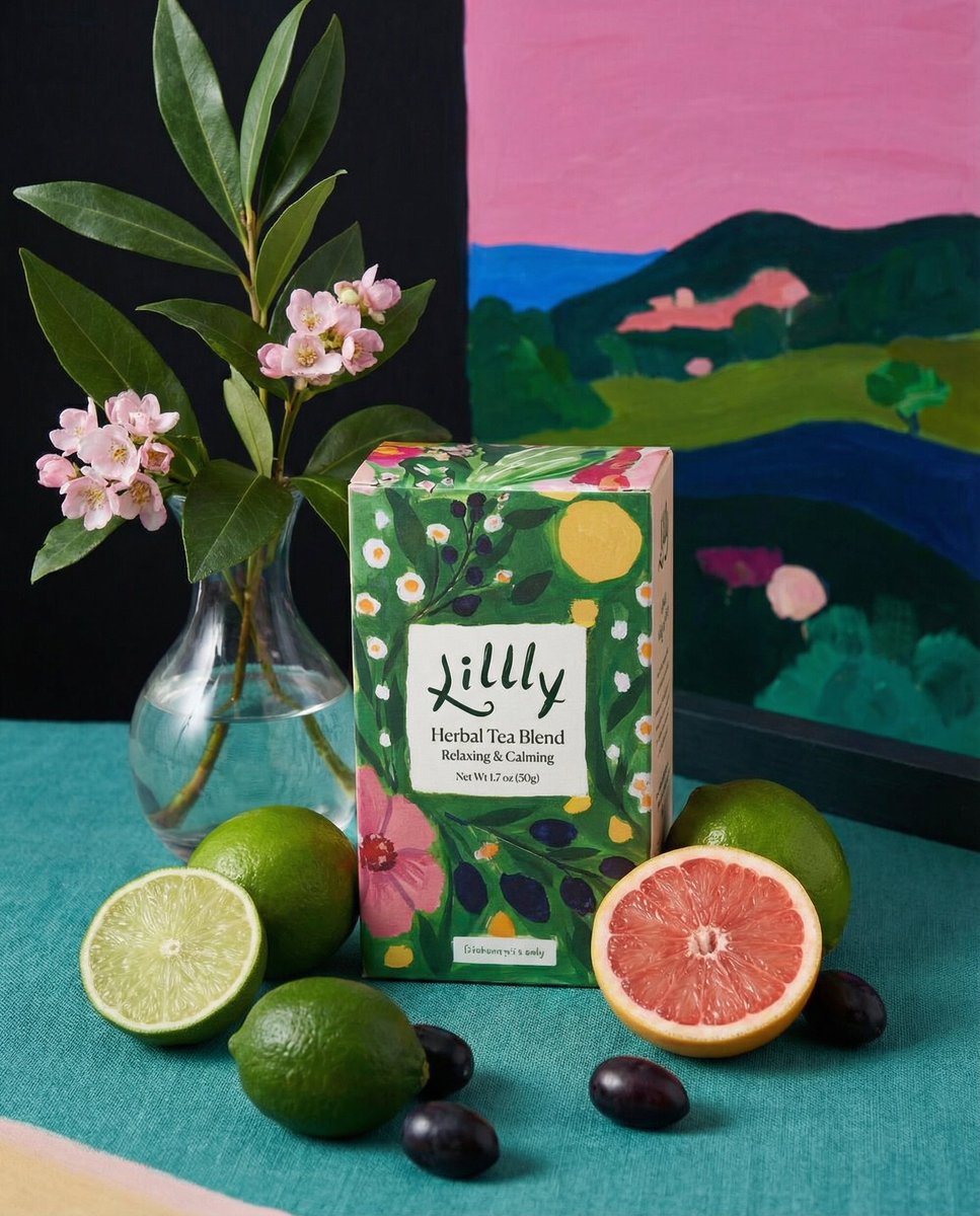 Packaging Design Concept for a Herbal Tea 2