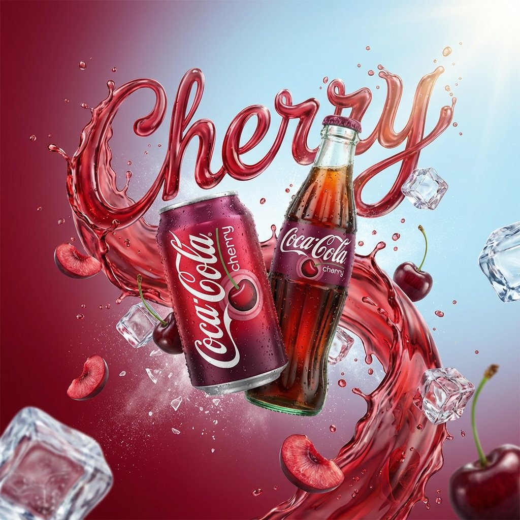 A vibrant, high end advertising visual of a [PRODUCT NAME] ca... 2