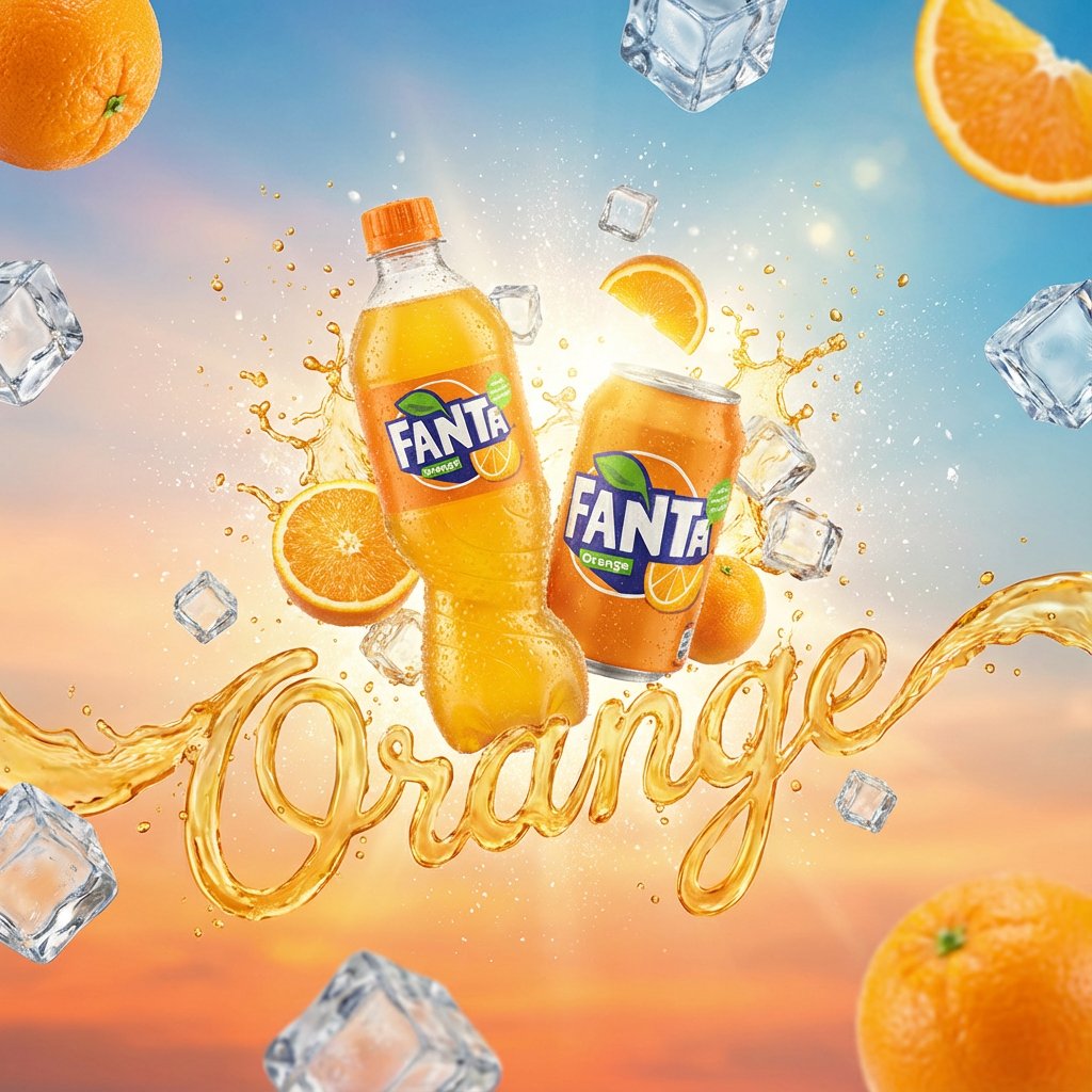 A vibrant, high end advertising visual of a [PRODUCT NAME] ca... 4