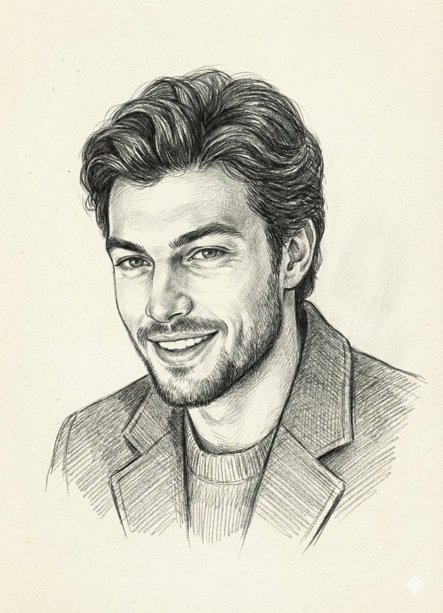Create a highly detailed pencil sketch portrait on paper of the uploaded face.
