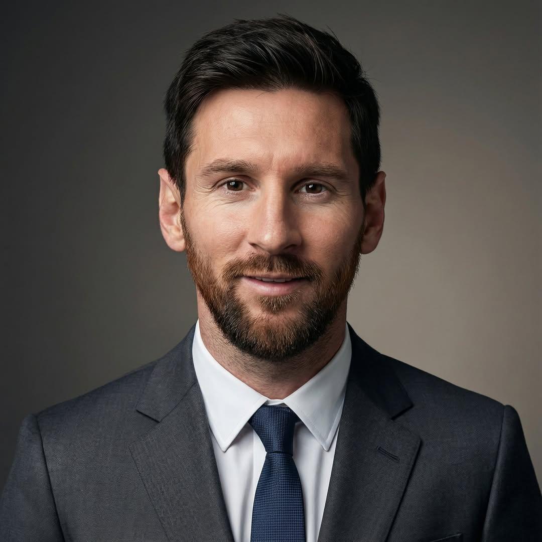Ultra realistic professional business portrait based on the attached image. 2