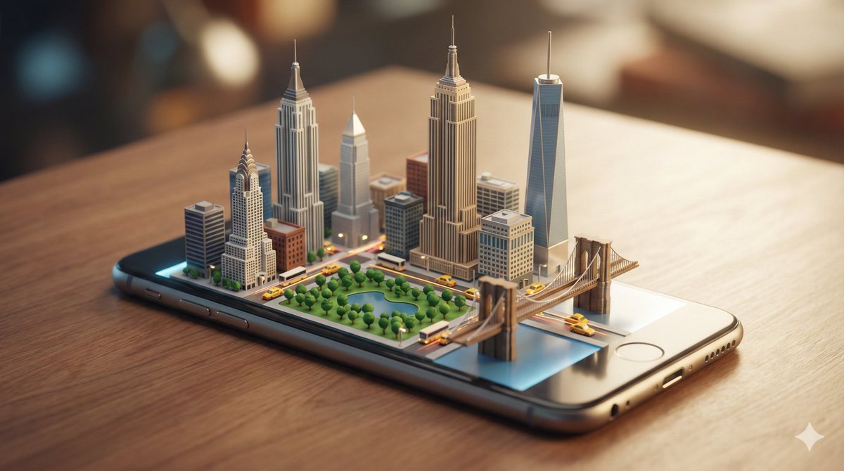 Create a stylized miniature 3D diorama viewed from a 45 degre... 2