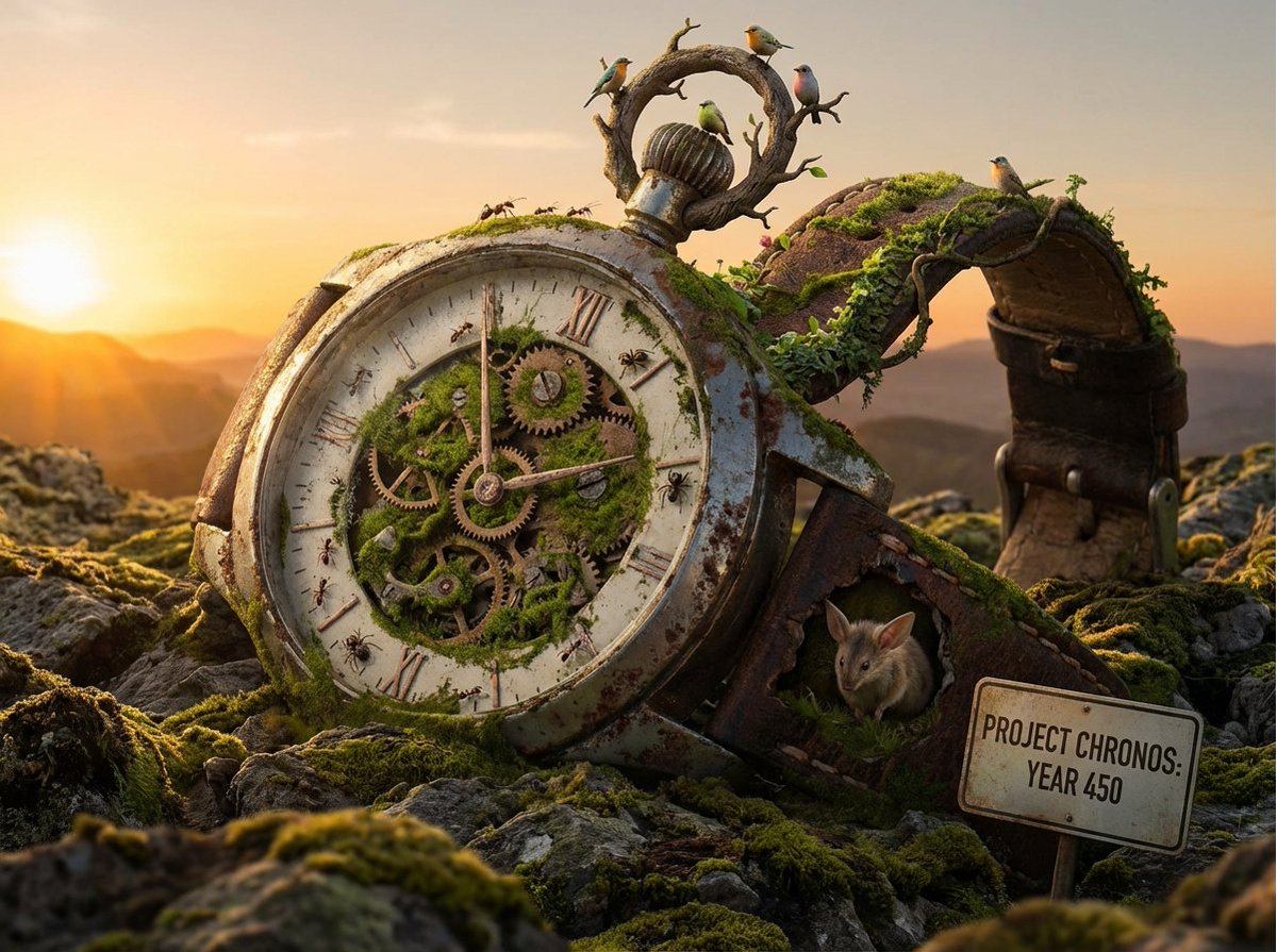 A colossal [OBJECT] reimagined as a complete natural biome. T... 2