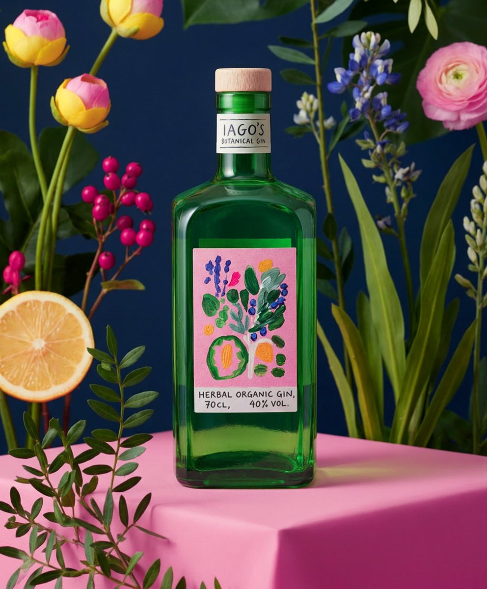 Packaging Design Concept for Herbal Gin 2