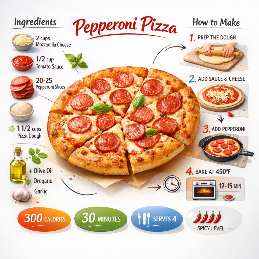 Ultra clean modern recipe infographic. Showcase [FOOD] in a v... 2