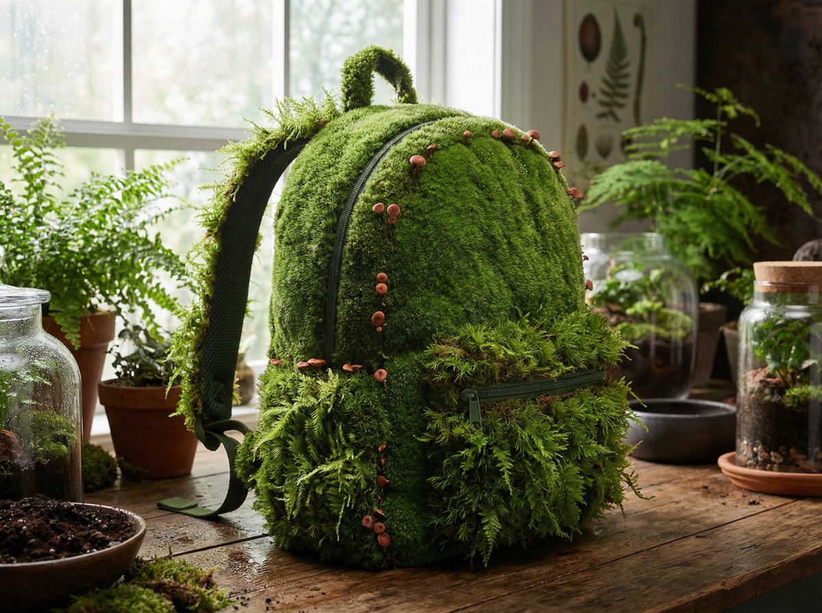 A [PRODUCT] rendered as if entirely grown from living moss, p... 2