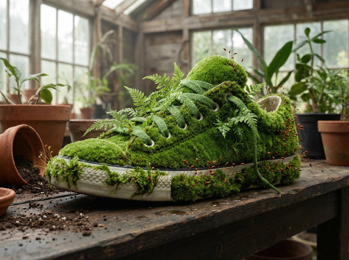 A [PRODUCT] rendered as if entirely grown from living moss, p... 3