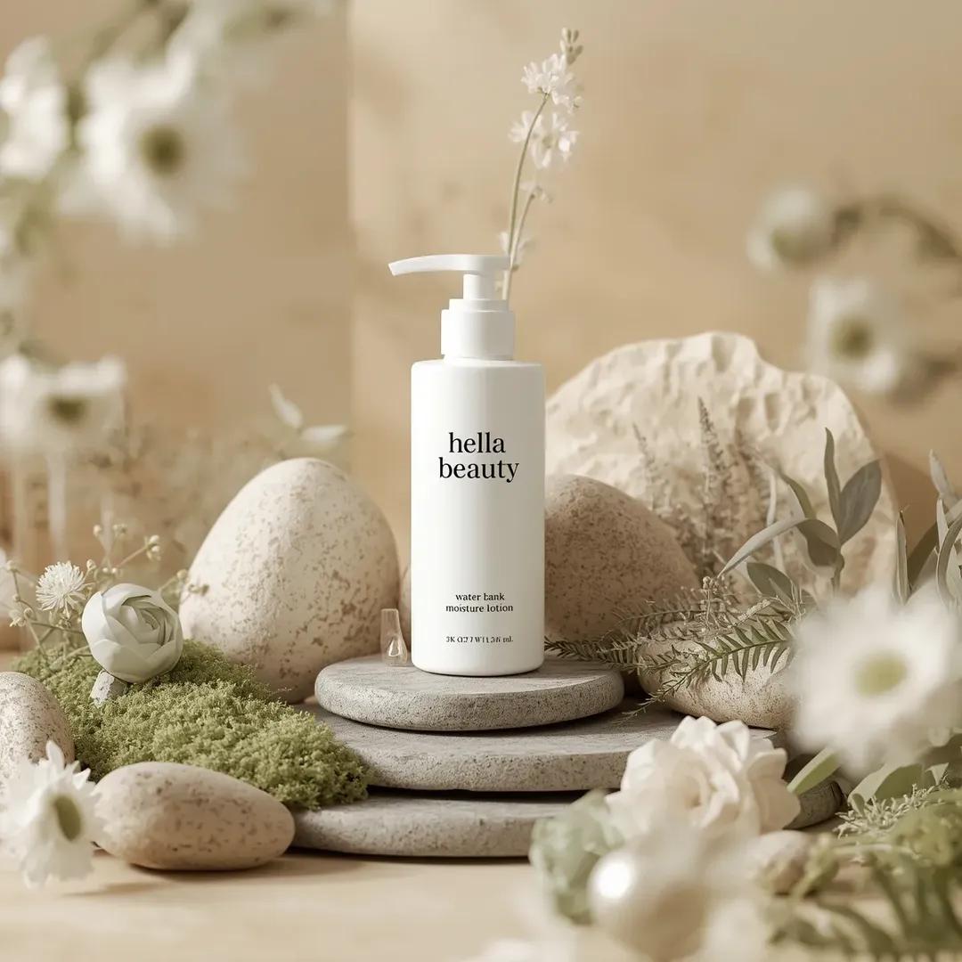 Ultra high end photorealistic commercial skincare product pho... 2