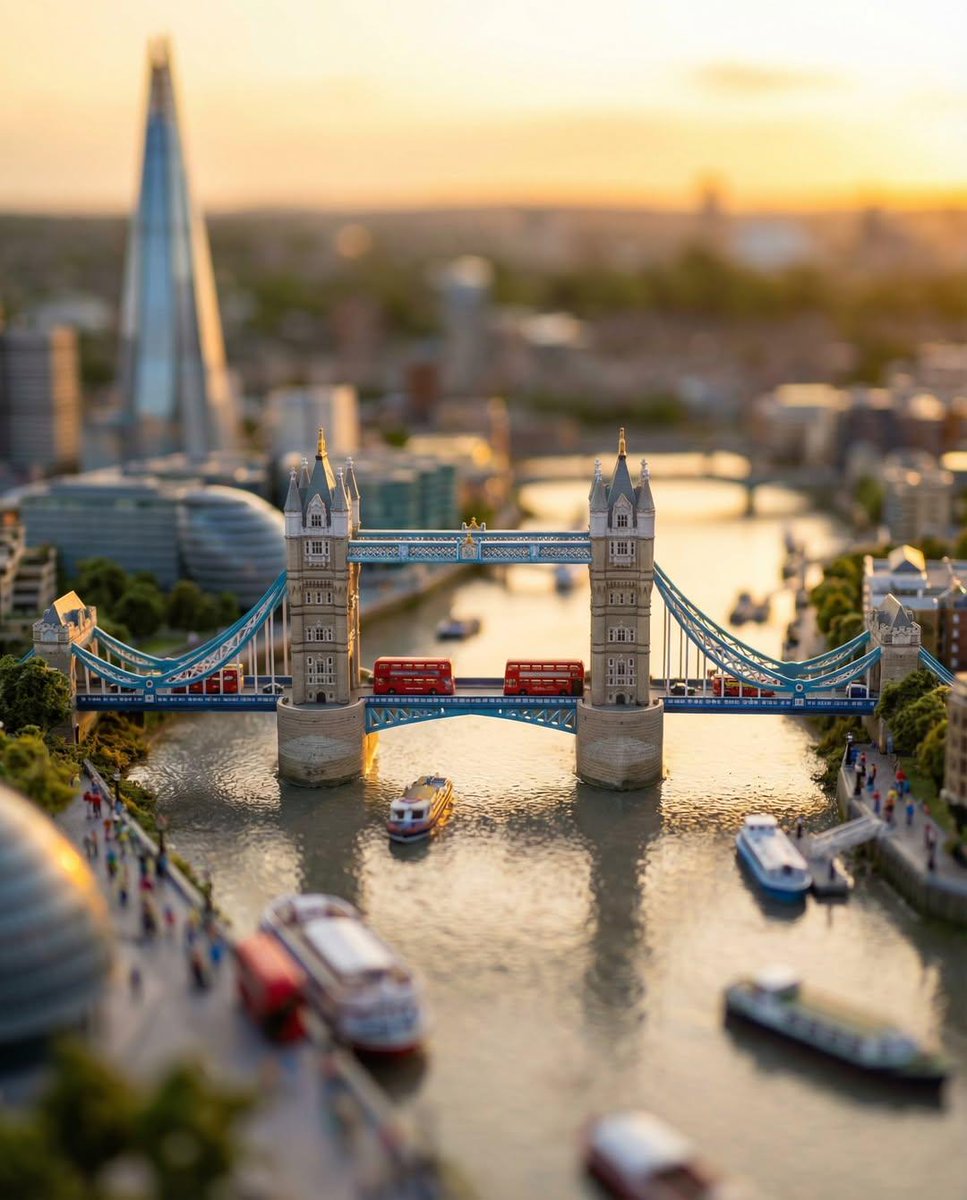 Tilt shift 3D model diorama in 4:5 aspect ratio, highlighting... 4