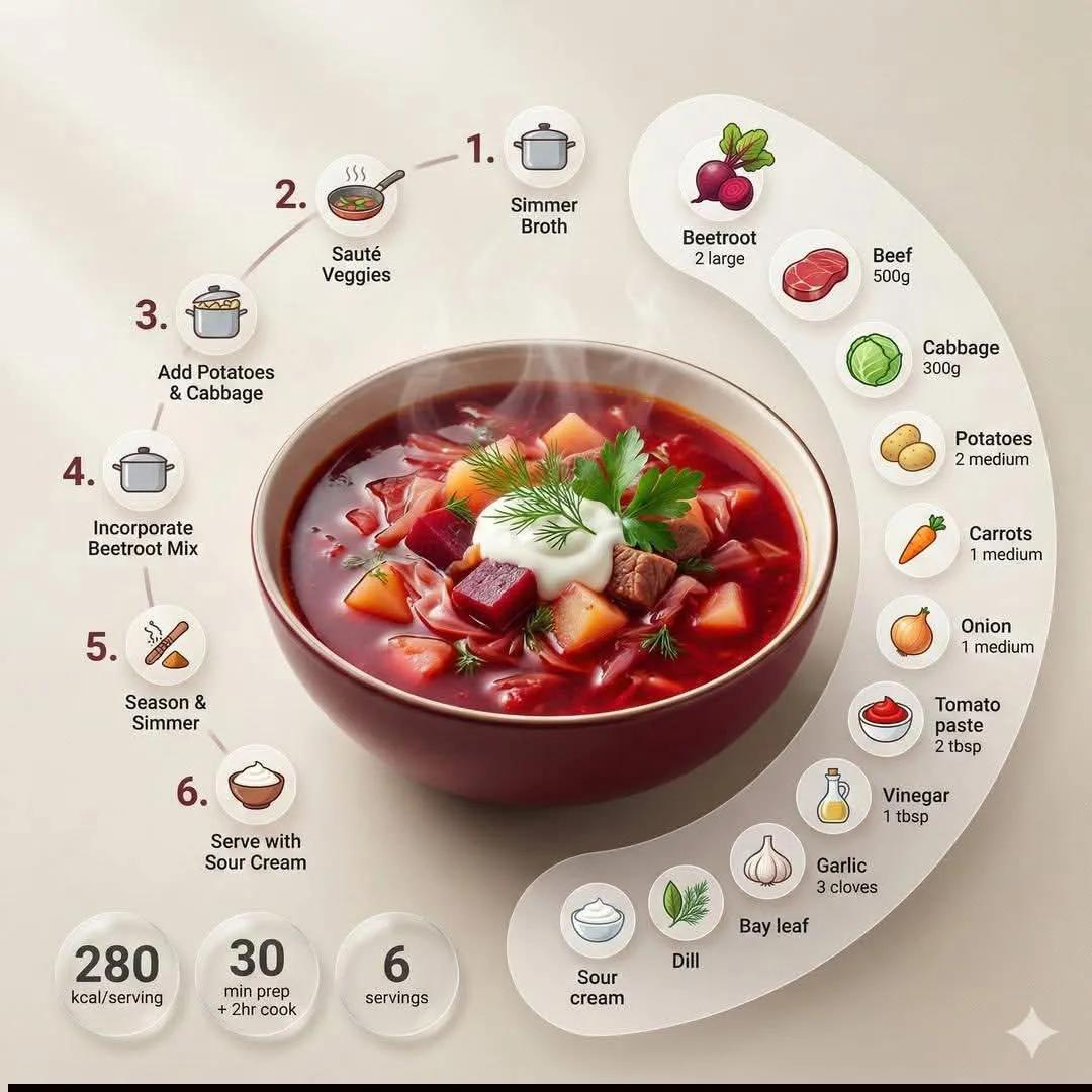Minimalist modern recipe infographic featuring [DISH NAME], p... 3