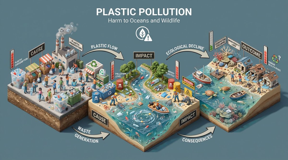 “Build an isometric miniature 3D diorama explaining the envir... 4