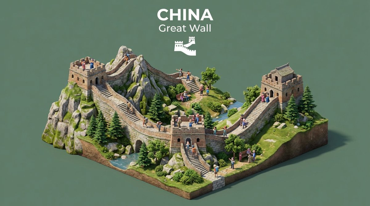 \Create an isometric miniature 3D diorama representing the ic... 3