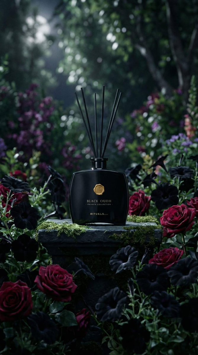 Ultra realistic luxury product photography of a black glass r... 2