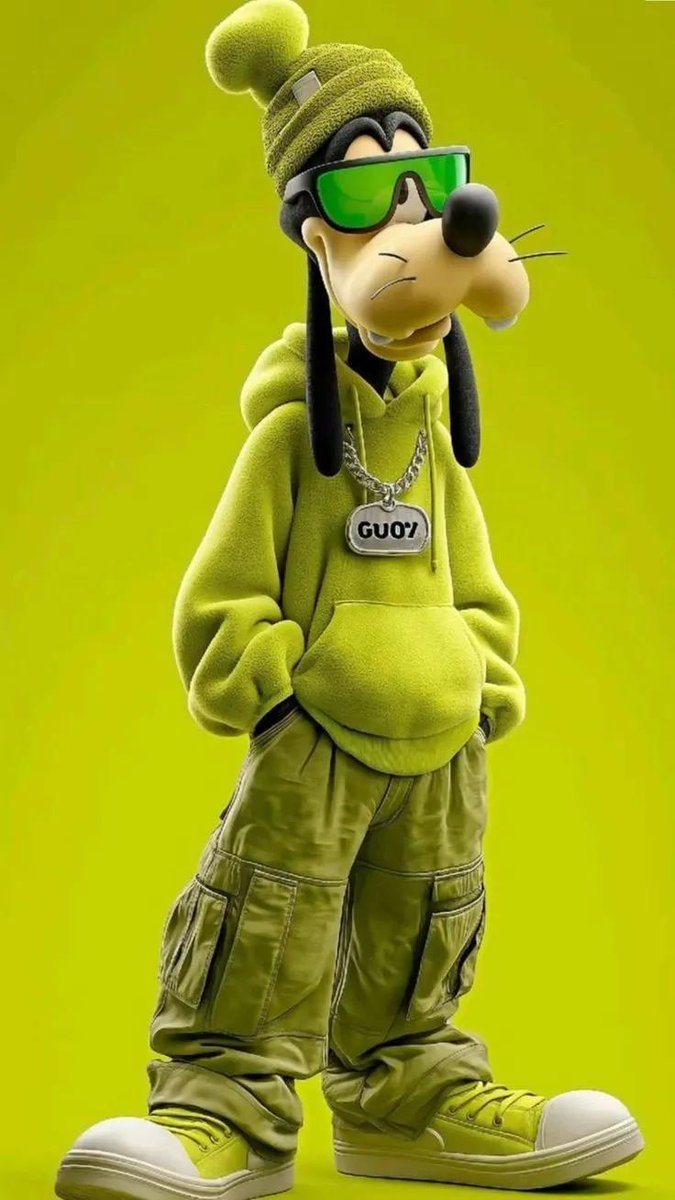Full body 3D stylized anthropomorphic cartoon dog character w...