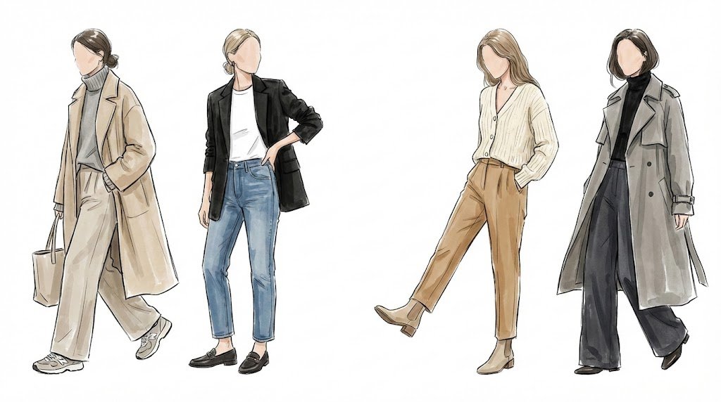 Designer, if you want your SNS icon to stand out from the crowd, how about this fashion-style illustration? 3