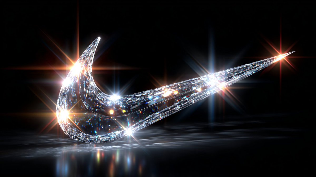 3d render of [logo name/ shape,...] made out of clear glass,... 3