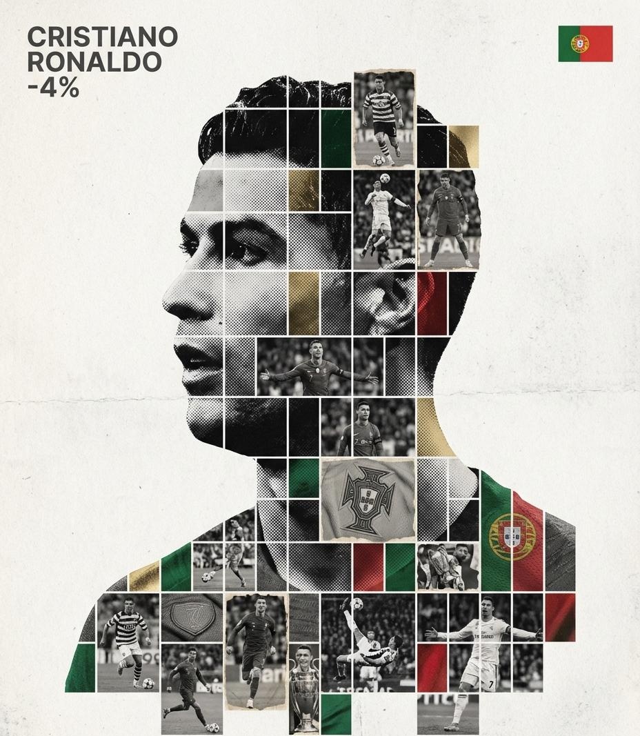 Create a refined, gallery quality tribute poster built around... 2