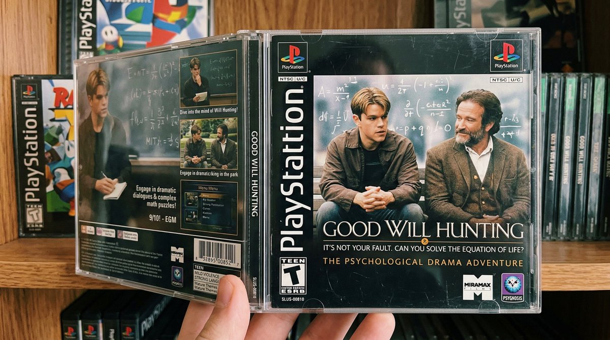 playstation 1 game case with a movie tie in game that seems l... 3