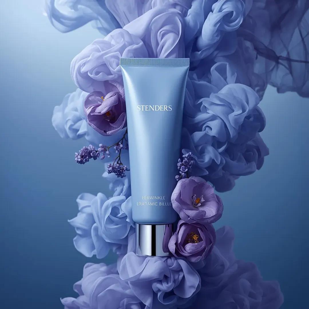 Ultra realistic luxury cosmetic product photography in a dram... 3
