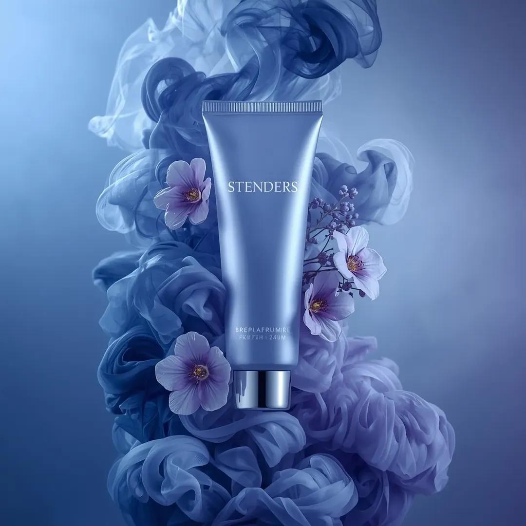 Ultra realistic luxury cosmetic product photography in a dram... 4