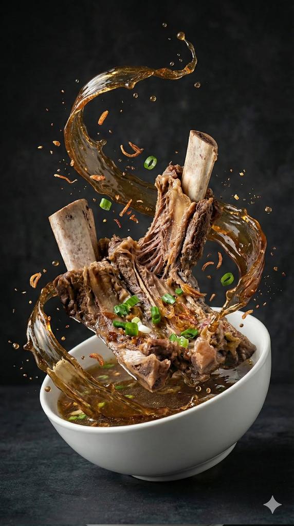 Ultra realistic cinematic food photography of a bowl of rich... 3