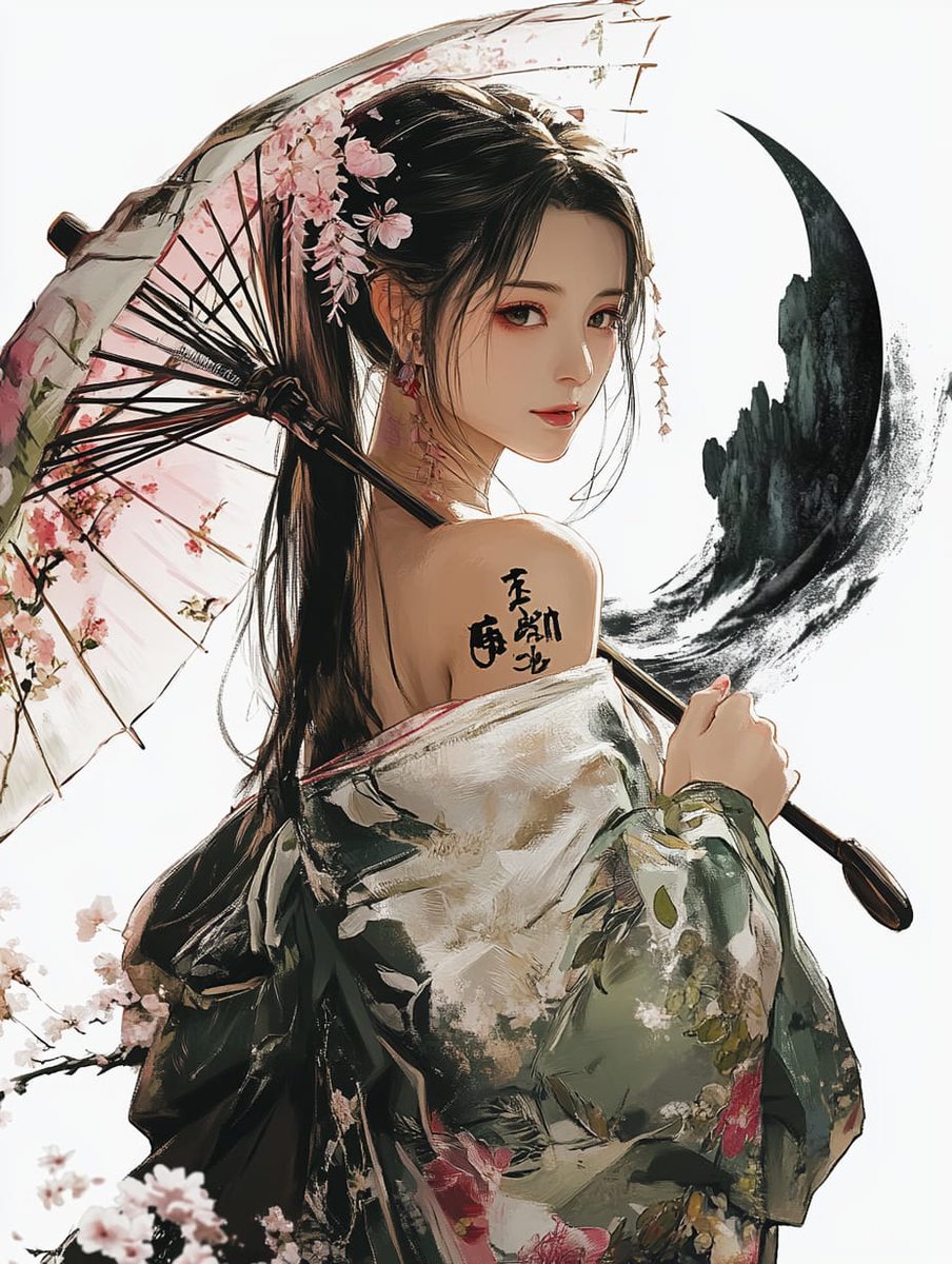 🖤🌸🤍