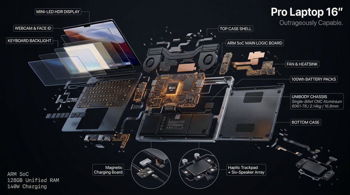 Hyperrealistic 3D radial exploded view of [PRODUCT] [NUMBER]... 2