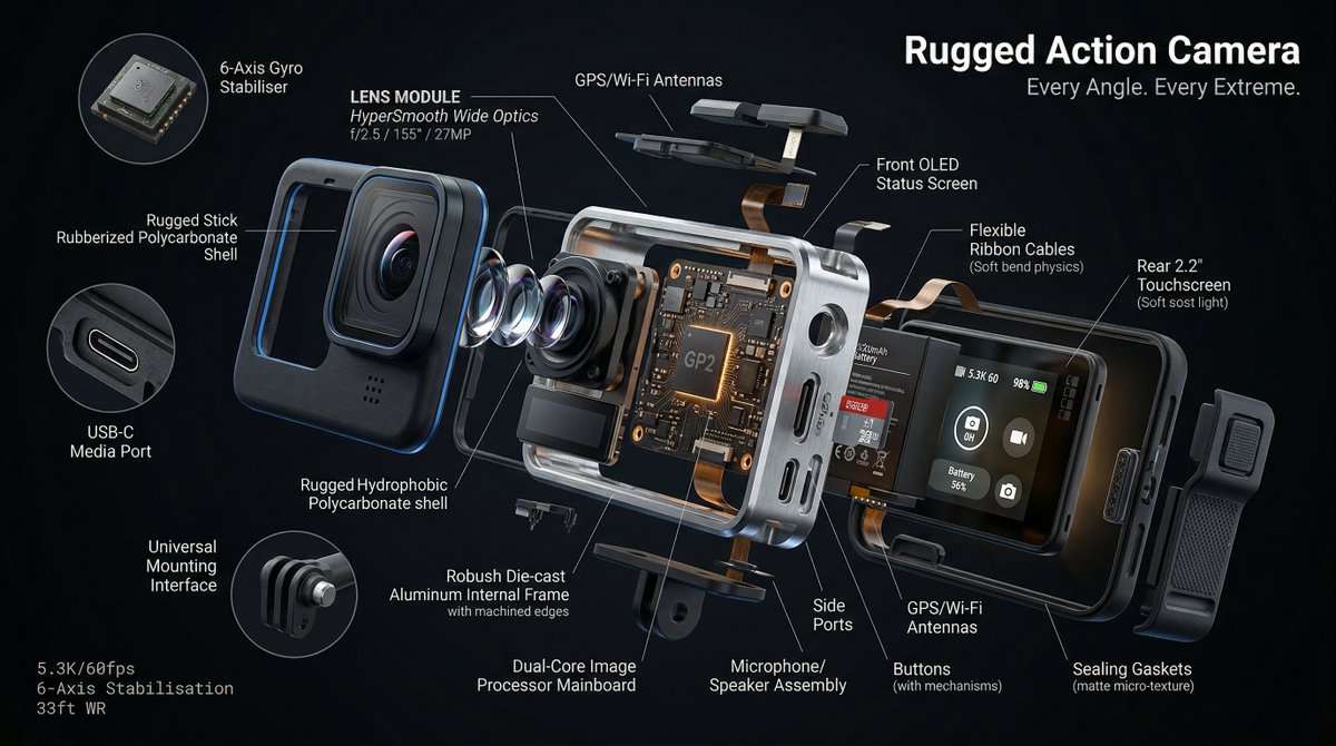 Hyperrealistic 3D radial exploded view of [PRODUCT] [NUMBER]... 4