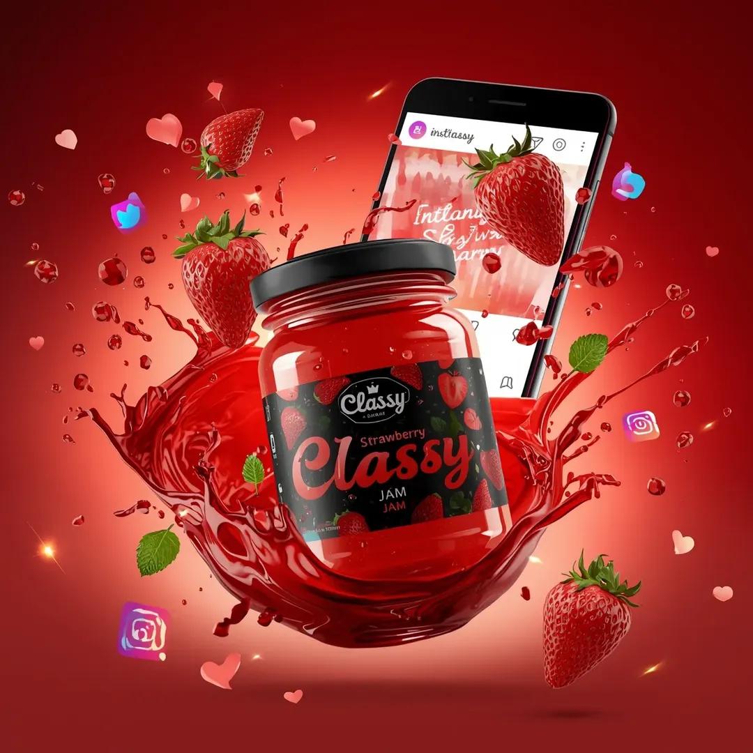 Ultra realistic commercial food product advertising scene fea... 2