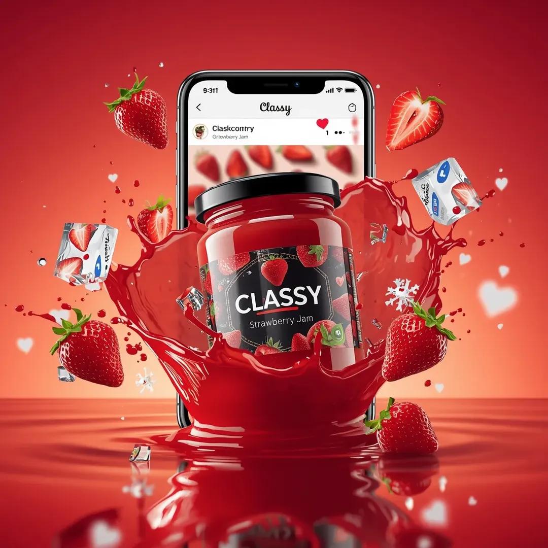 Ultra realistic commercial food product advertising scene fea... 3