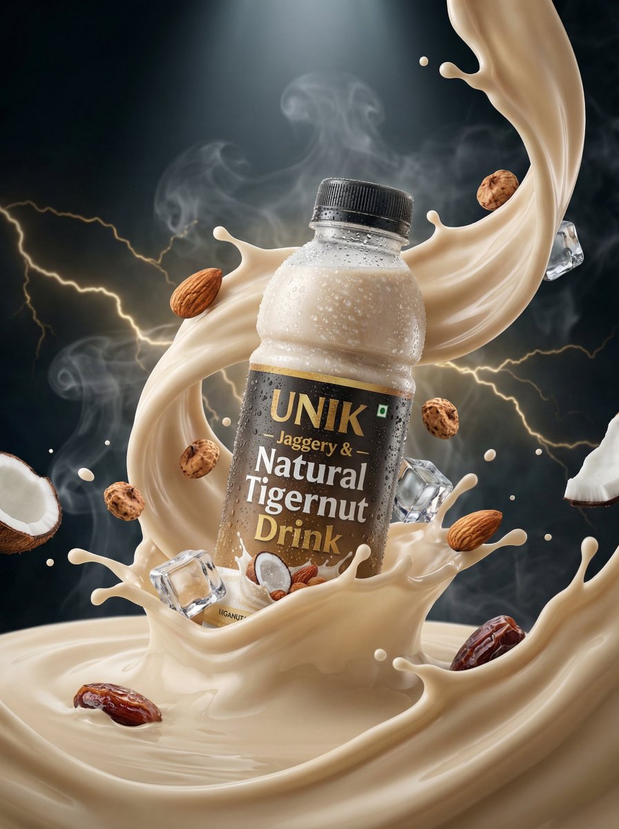 Ultra realistic lifestyle beverage advertisement featuring a... 4