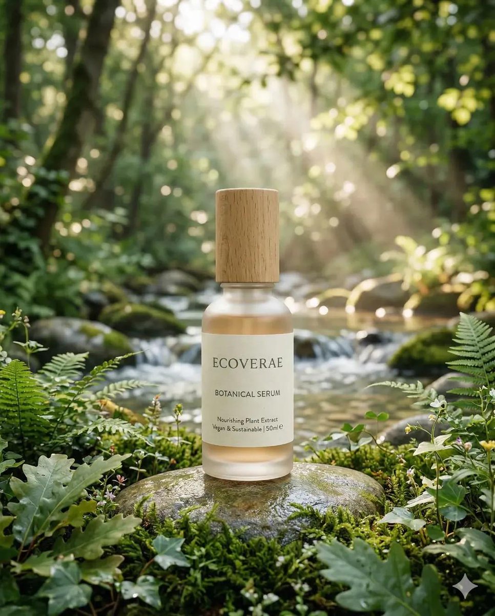 Eco Friendly Skincare Product “Minimalist skincare bottle mad... 2