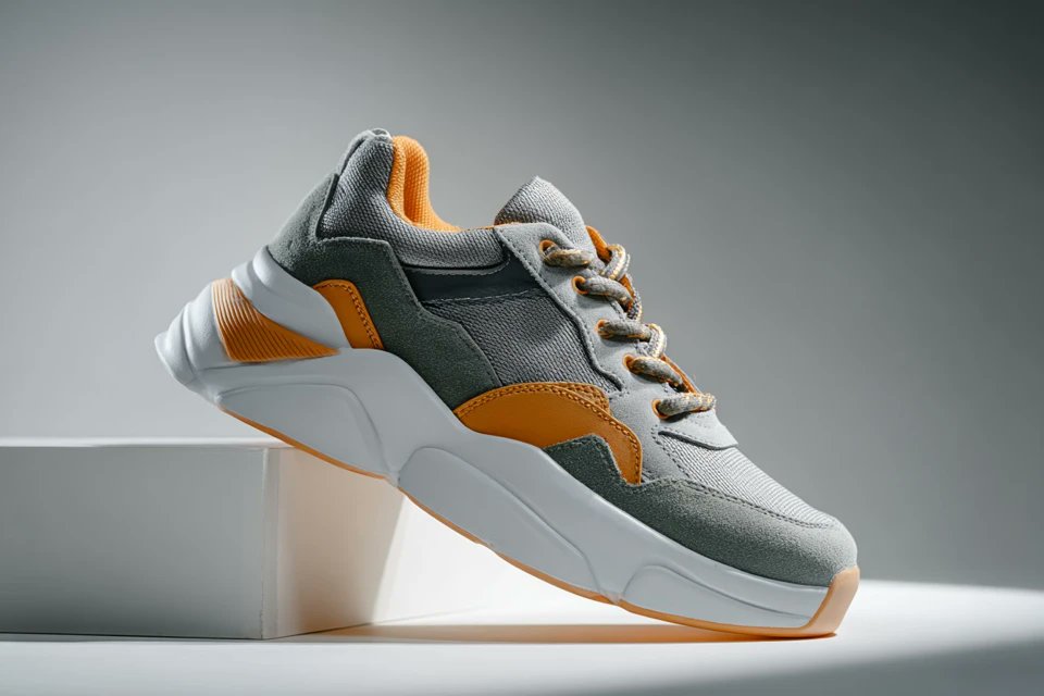 studio shot of [PRODUCT], placed on a [background], surrounde... 4