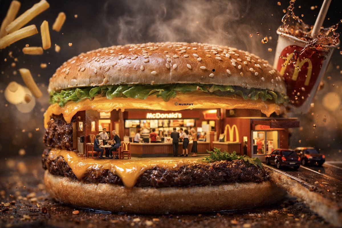 Ultra realistic 3D miniature diorama of a [BRAND NAME] enviro... 3