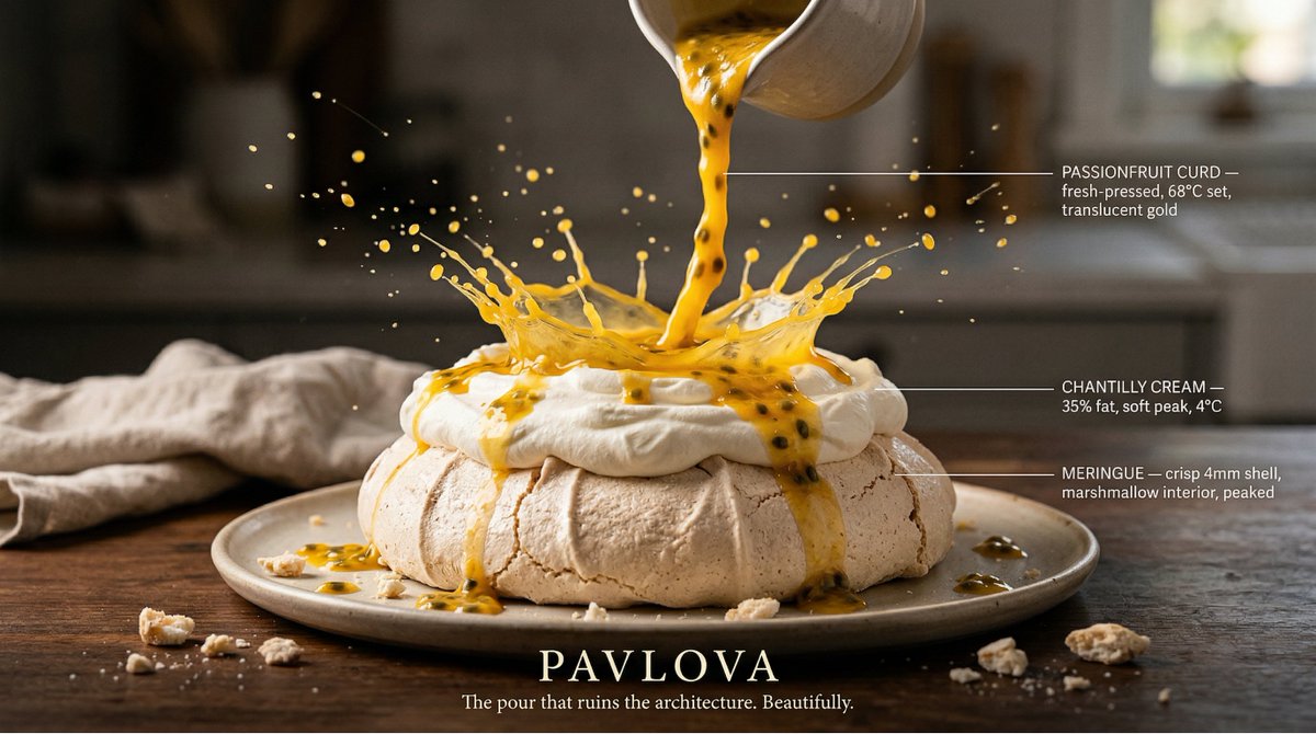[DISH] at the precise moment of a dramatic [LIQUID] pour in u... 4