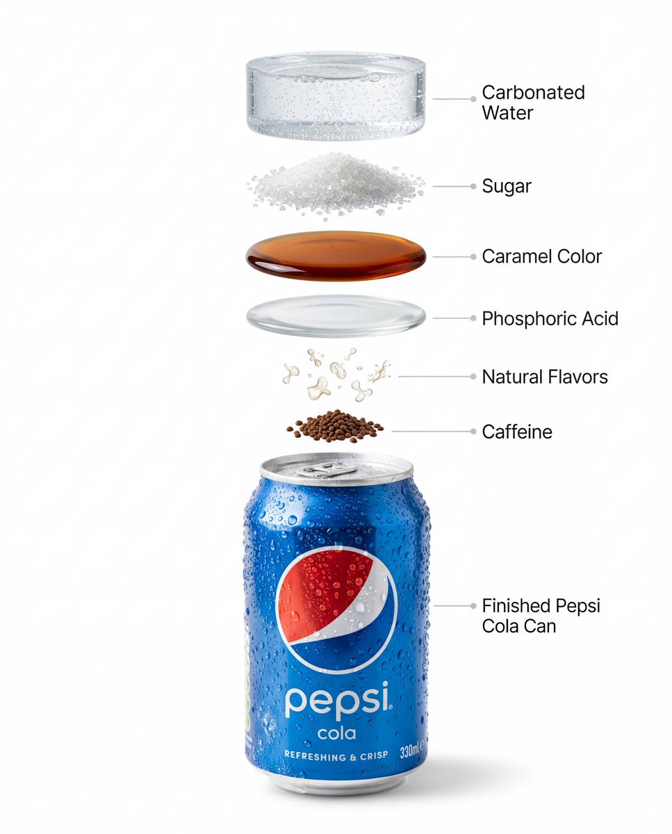 High quality professional product photography of a chilled Pe...