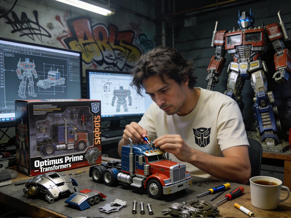 "title": "Optimus Prime Toy Assembly Workshop", 2