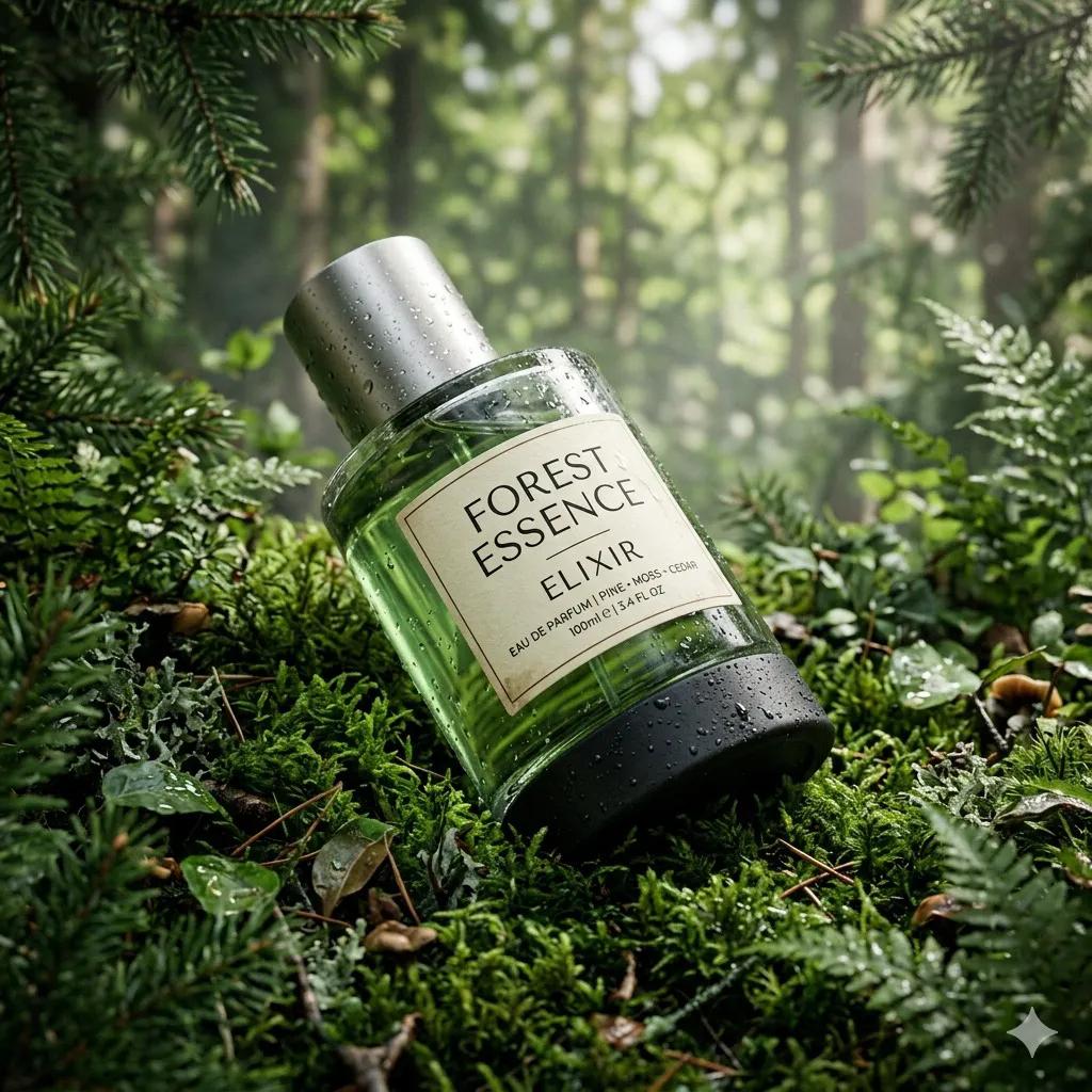 Ultra realistic premium fragrance product shot of a perfume b... 2