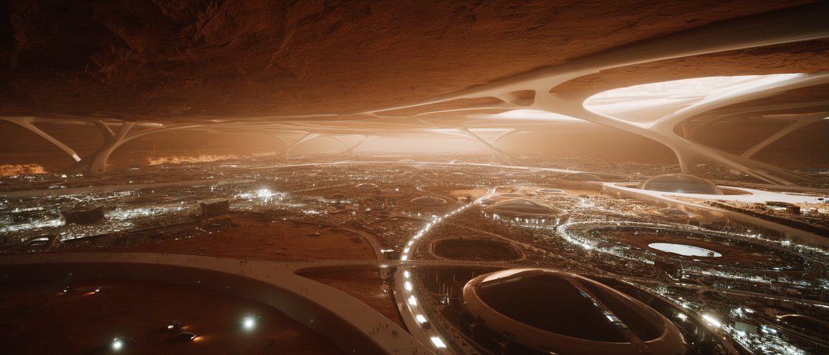 This is how I imagine the next human civilization living on M... 2