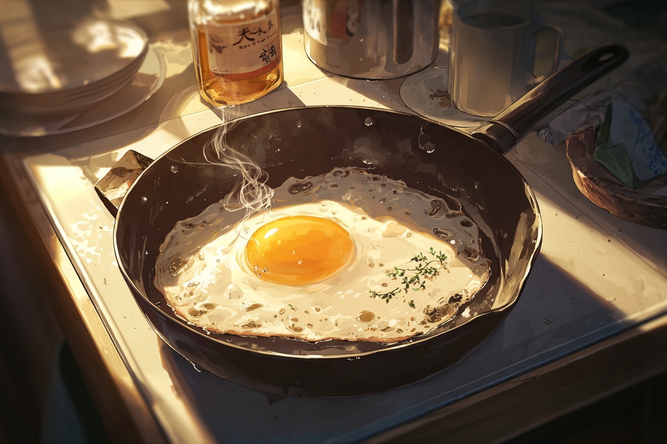 Anime Kitchen Tips: A Guide to Cinematic Food Illustrations and Light-and-Shadow Composition